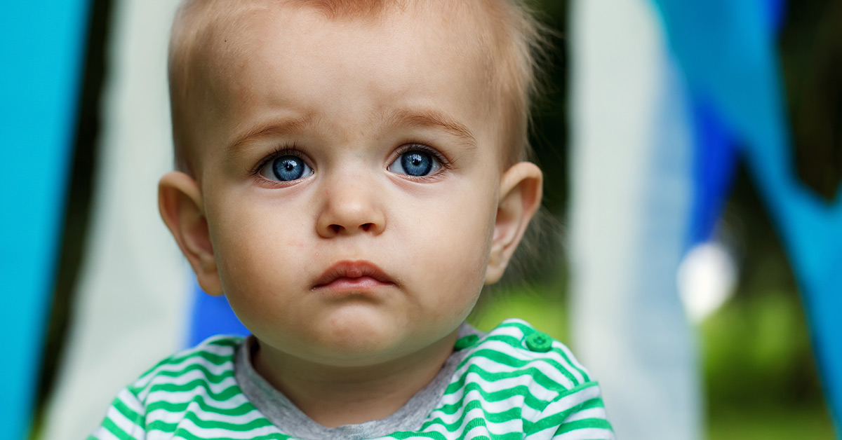 sad baby