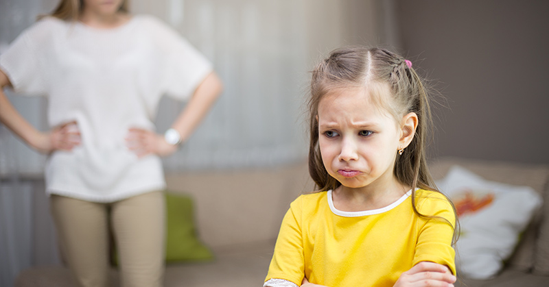 child crying