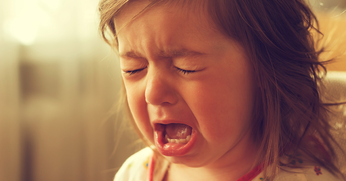 child crying