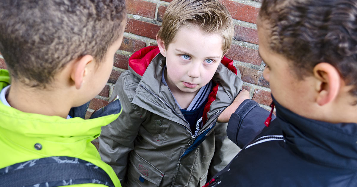 child being bullied