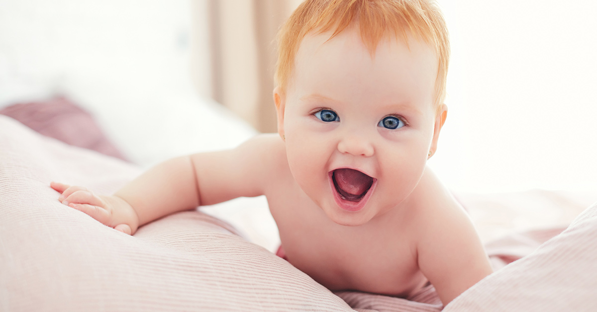 happy baby