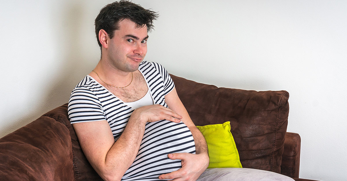 pregnant man