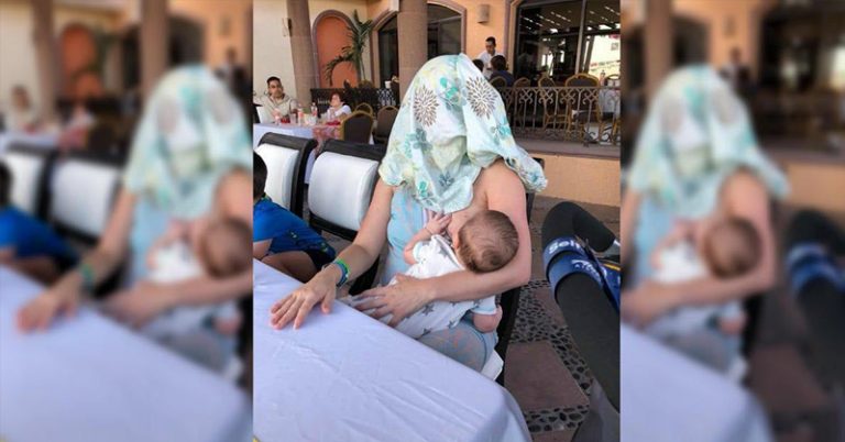 breastfeeding mom