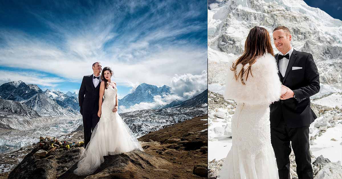 mount everest wedding