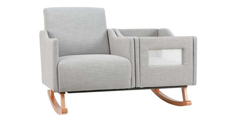 Bassinet rocking chair