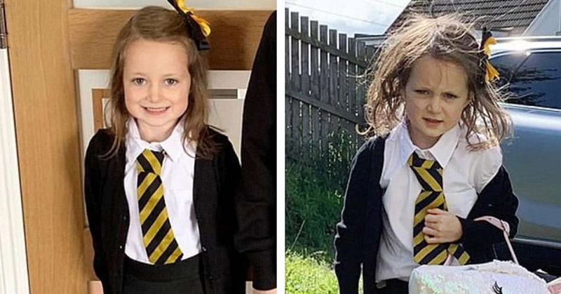 before and after school photos