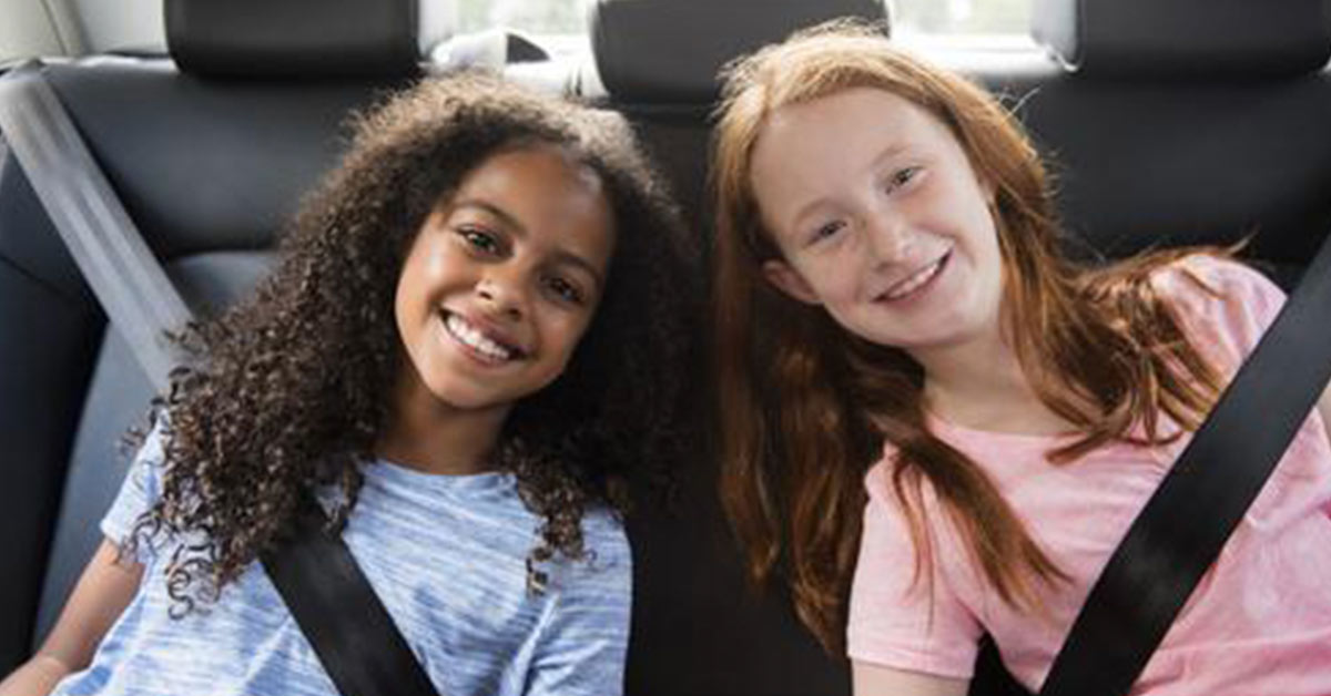 kids in a car