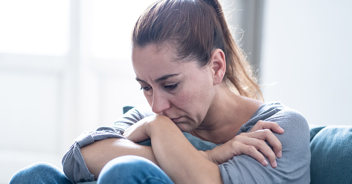sad woman