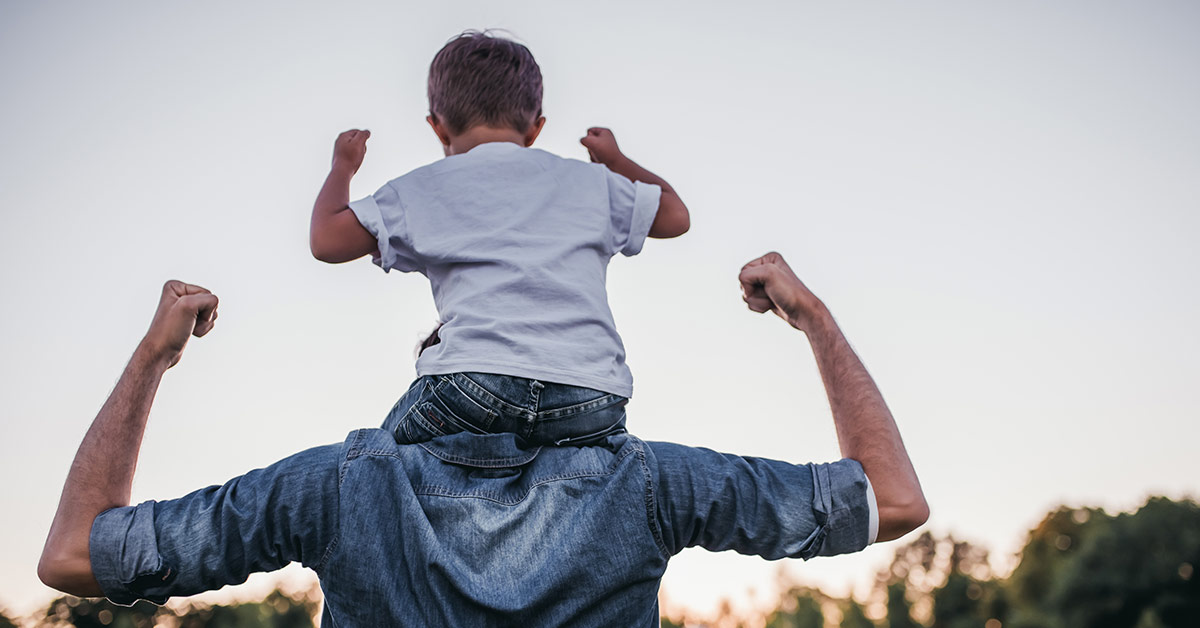 father and son