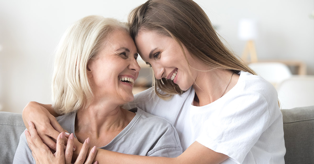mother and daughter