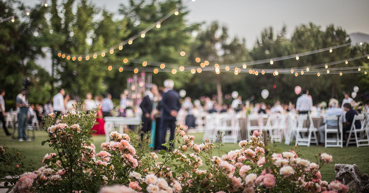 outdoor wedding