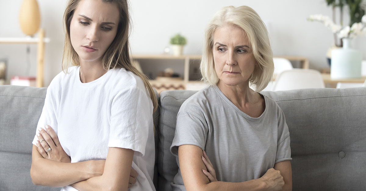 mother in law and daughter in law at odds
