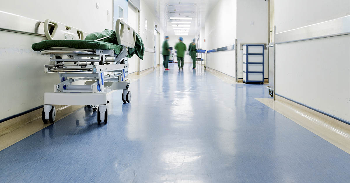 hallway in hospital