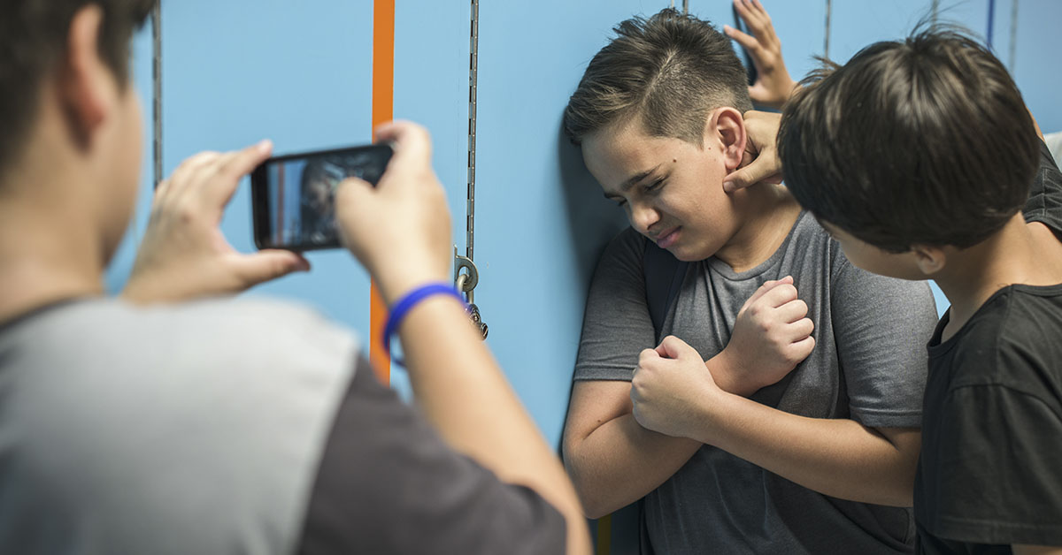 child being bullied