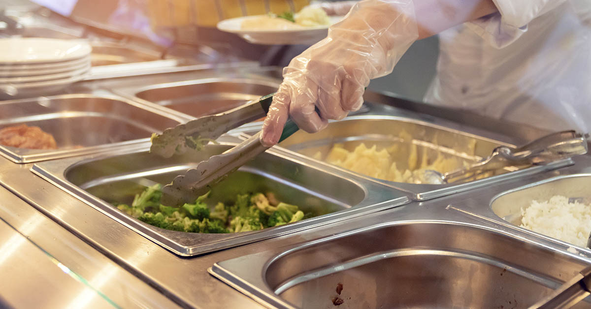 cafeteria hot food