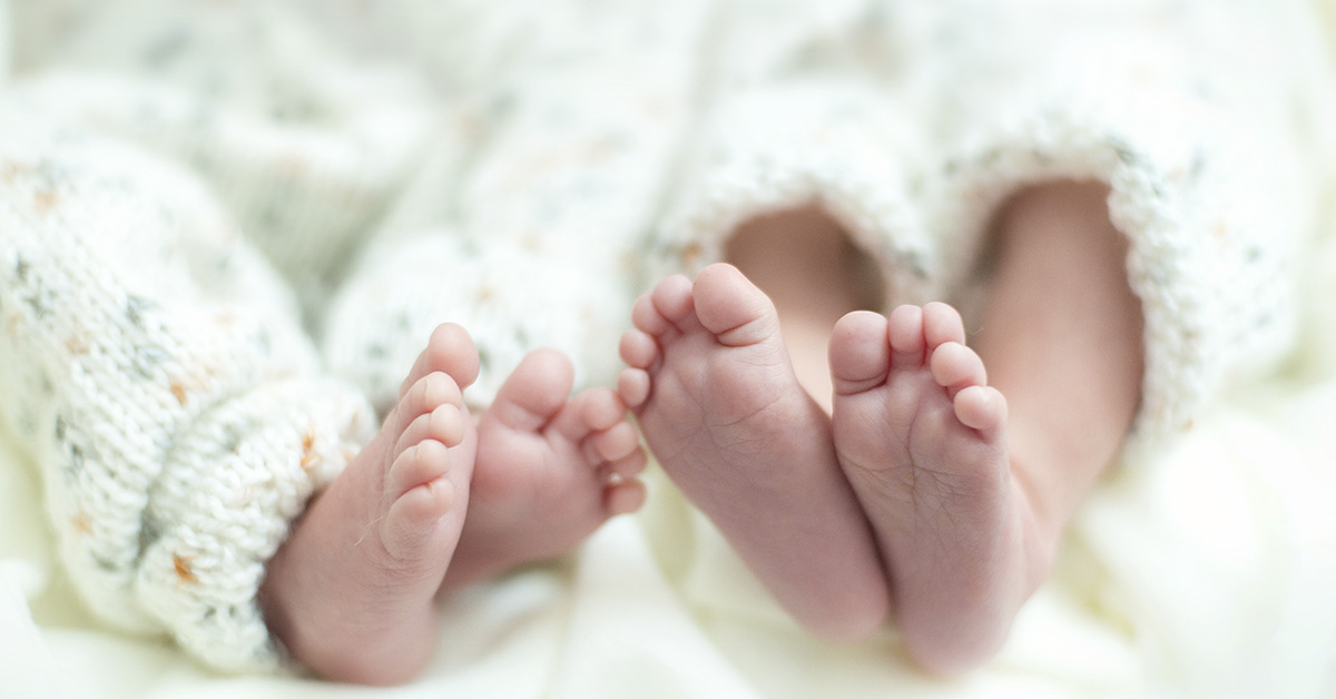 children's feet