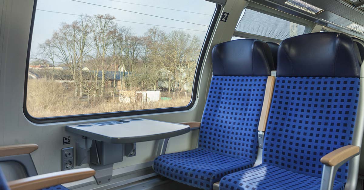 train seat