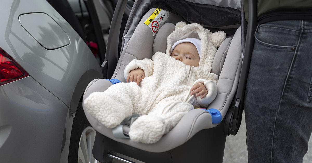 baby in car seat