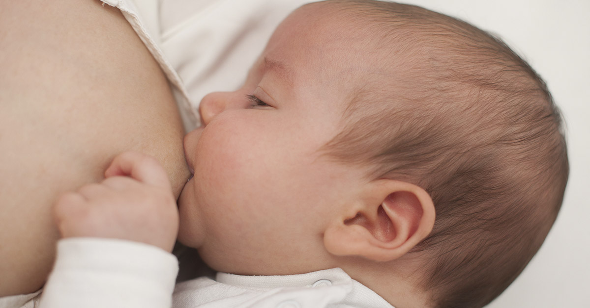 breastfeeding baby