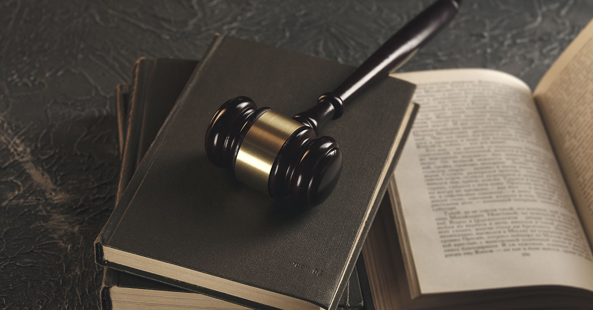wooden gevel placed on books