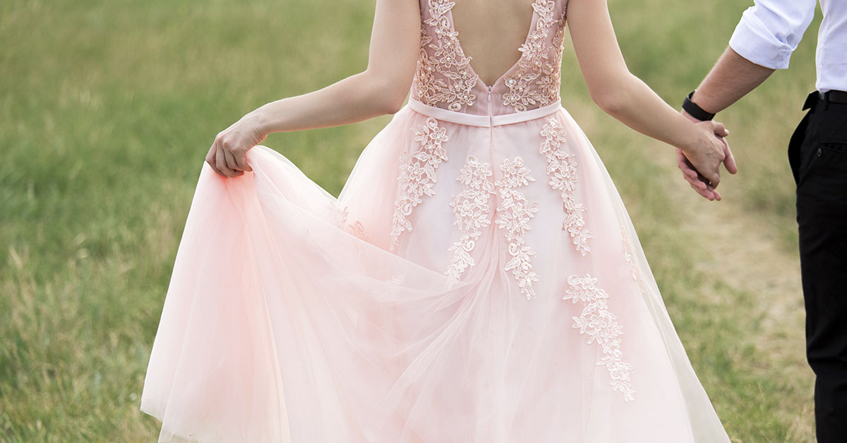 Pink Wedding Dress