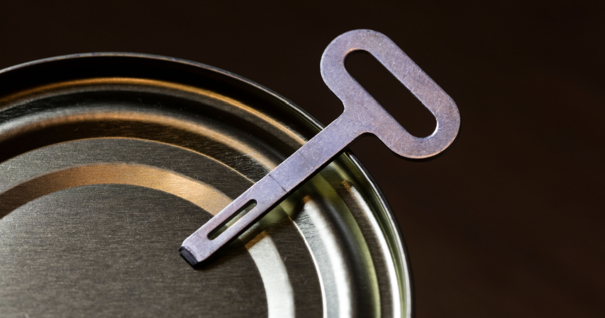 can opener key