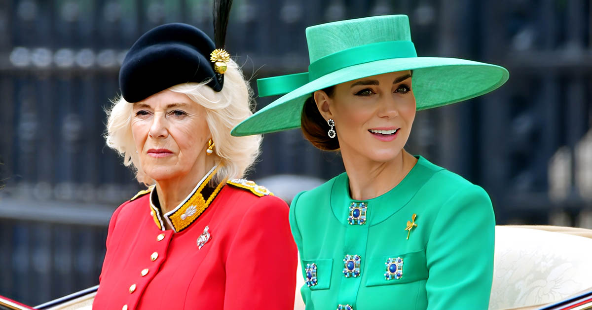 Queen Camilla and Kate Middleton