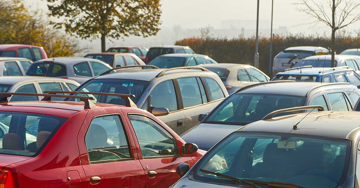 Car in lot