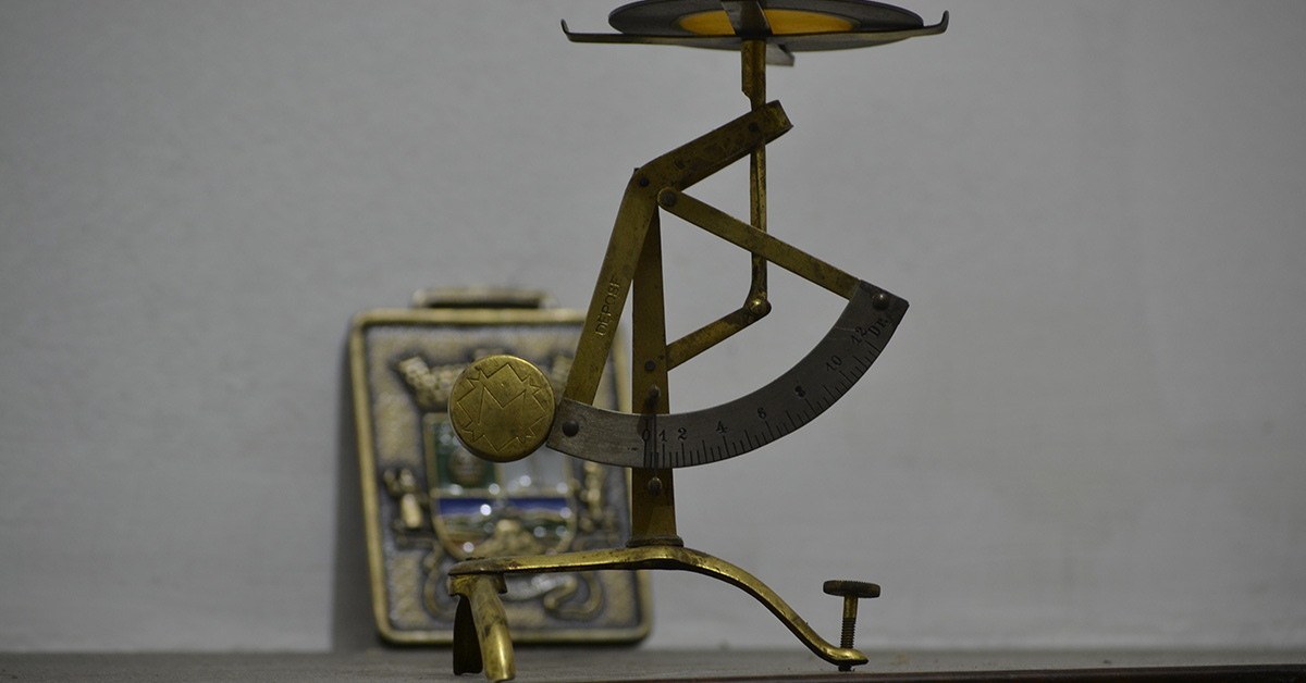 old postage scale