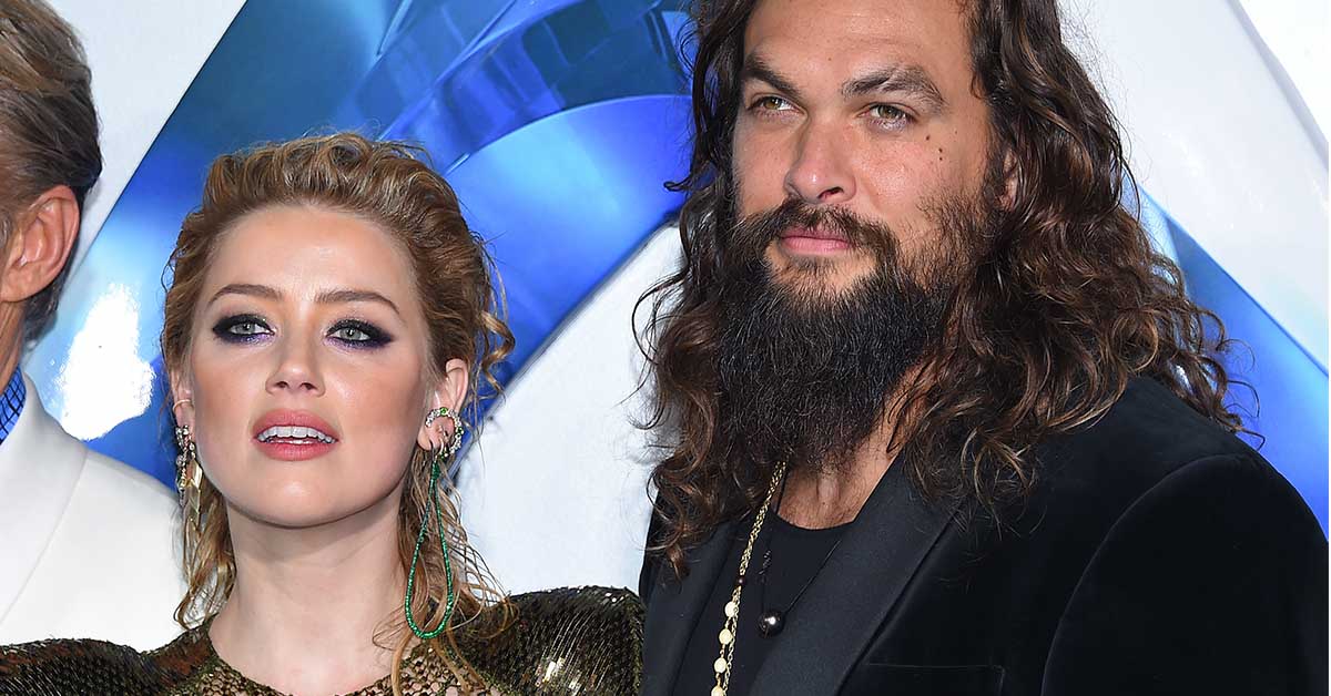 Amber Heard and Jason Momoa