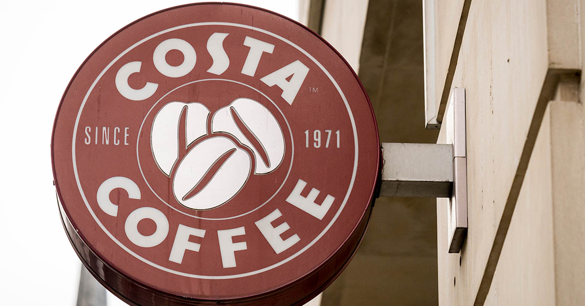 Costa Coffee sign