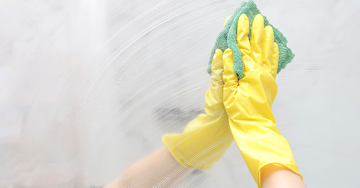 clean your bathroom