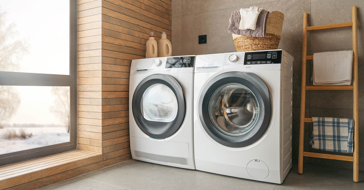 washer and dryer