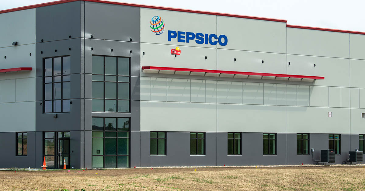 outside of Pepsico building