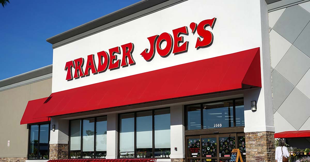 trader joe's store sign