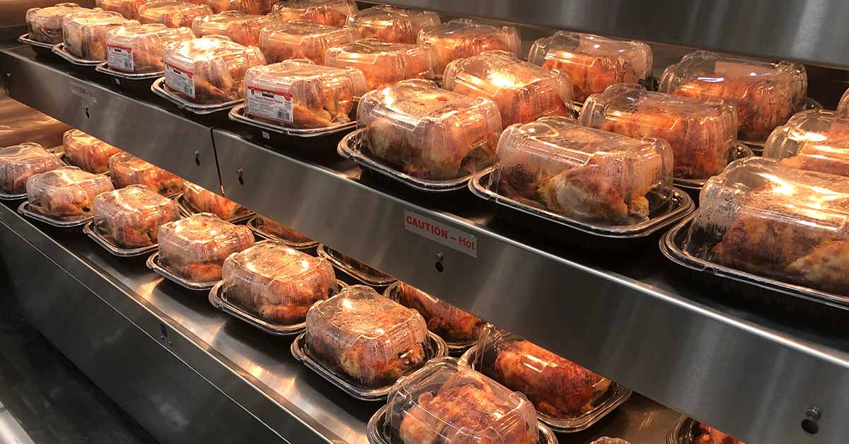 rotisserie chickens