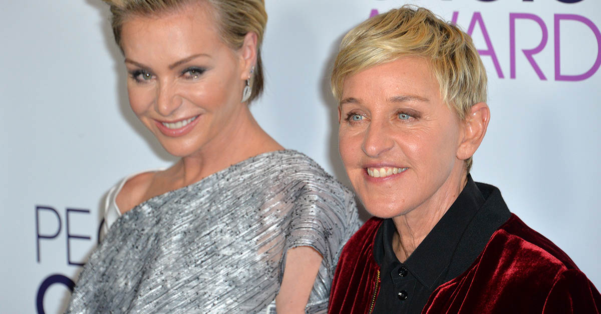 Ellen DeGeneres and Portia de Rossi
