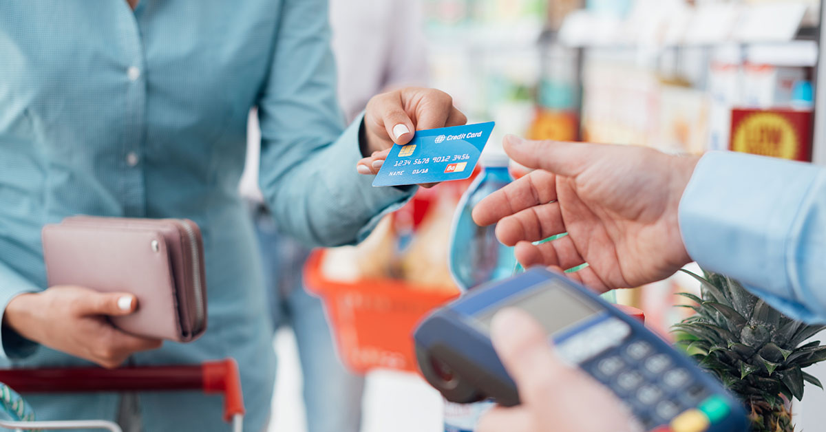 Man Paying with Card