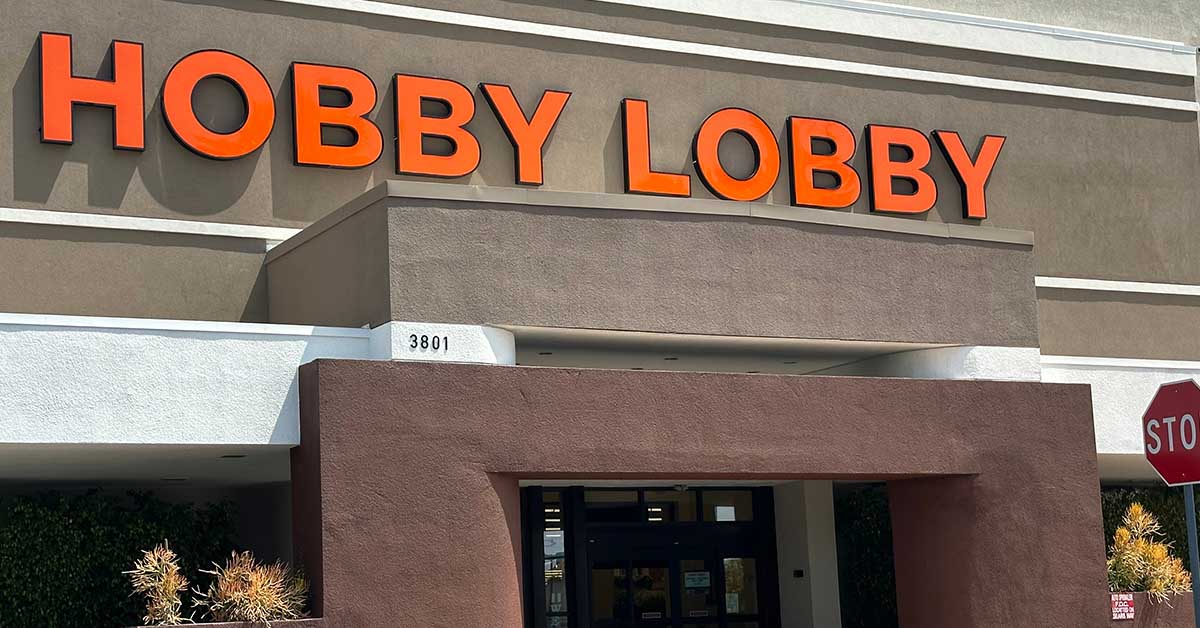 Hobby Lobby Shop Front