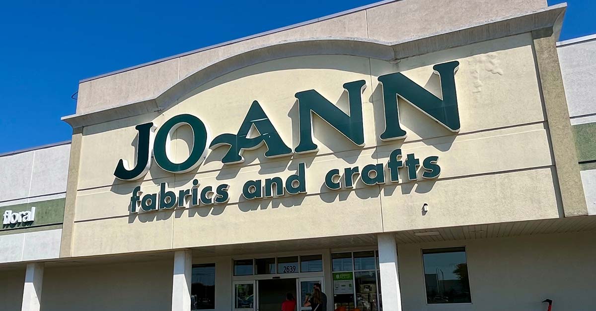 JOANN Fabric Store, store front