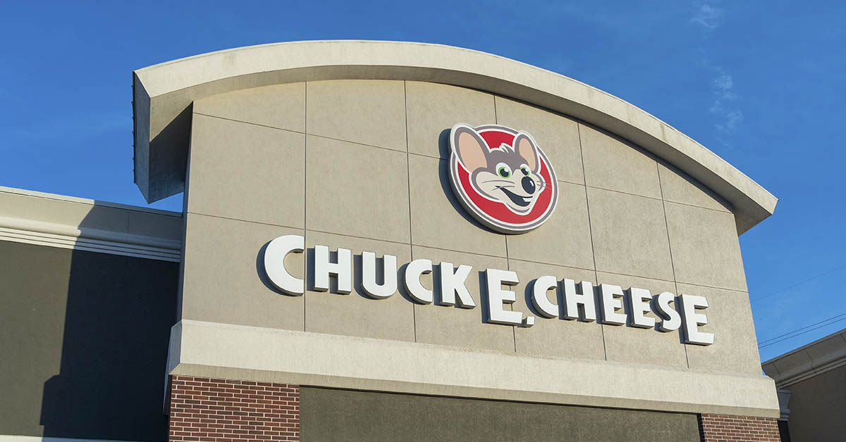 Chuck E Cheese facade