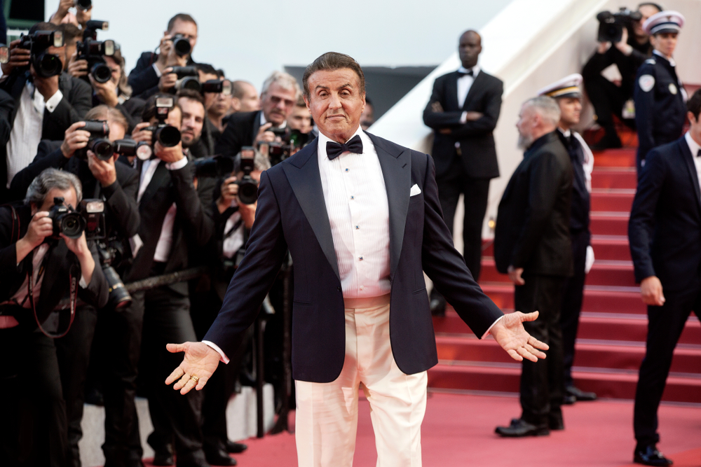 CANNES, FRANCE - MAY 25: Sylvester Stallone attends the closing ceremony of the 72nd Cannes Film Festival on May 25, 2019 in Cannes, France. 