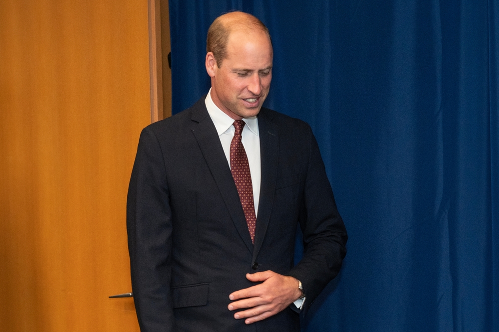 The Secretary-General Antonio Guterres meets with His Royal Highness William, The Prince of Wales at UN Headquarters in New York on September 18, 2023